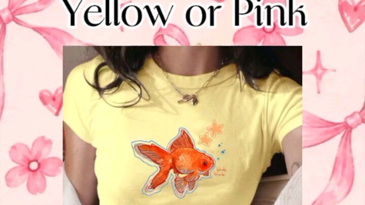Are you like yellow or pink?