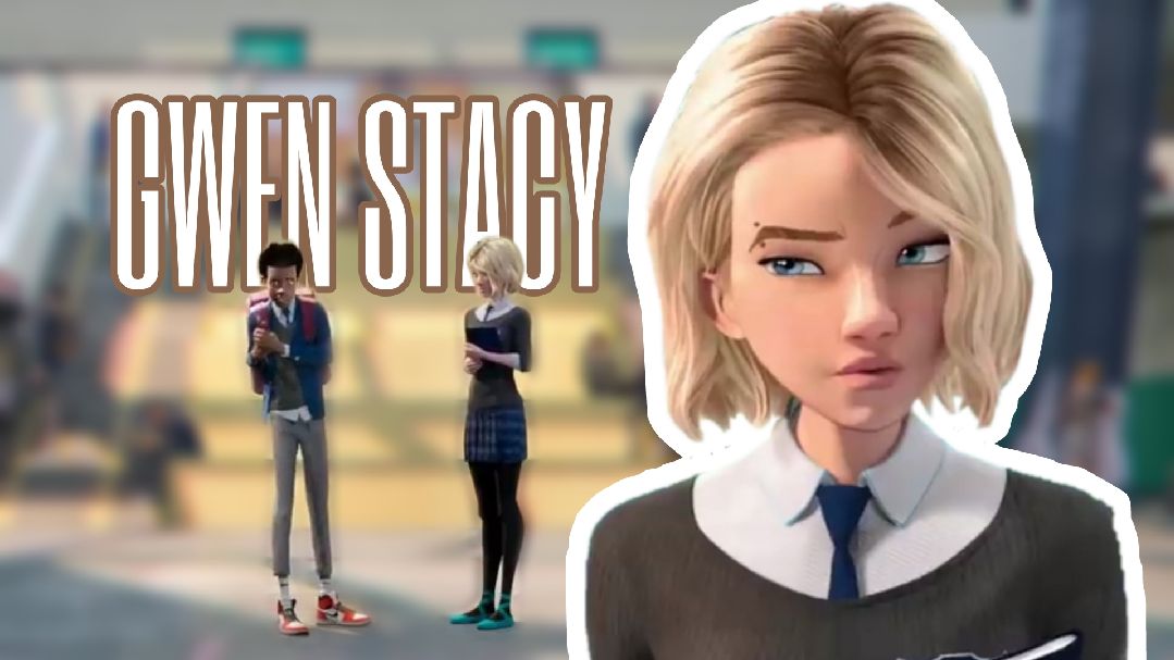 FANDUB INDO Gwen Stacy from Spider-Man: Into The Spider-Verse | Gwen  Bertemu Miles ? - Bilibili