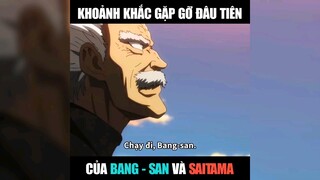 khoảnh khắc gặp gỡ đầu tiên của BANG-SAN và SAITAMA #anime