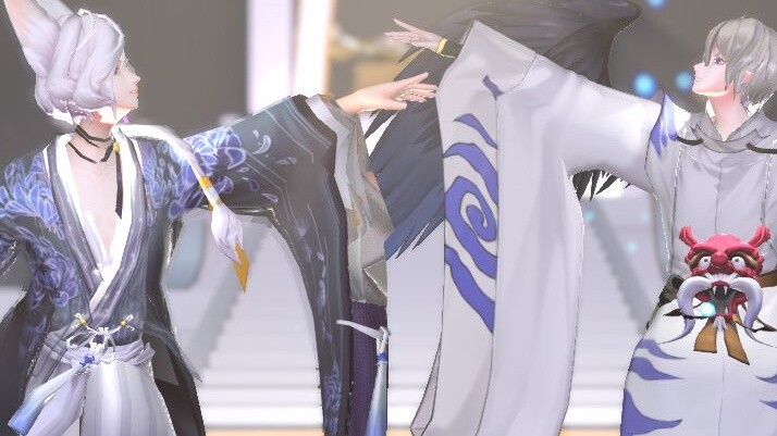 [Onmyoji MMD] Ah?? Sudah tujuh tahun sejak kami membiarkan anak anjing menari di Tanah Suci, ini ada