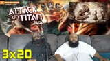 Attack on Titan Season 3 Episode 20 (3x20) Reaction