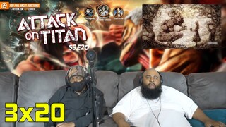 Attack on Titan Season 3 Episode 20 (3x20) Reaction