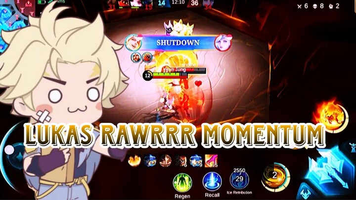 LUKAS RAWRRR MOMENTUM