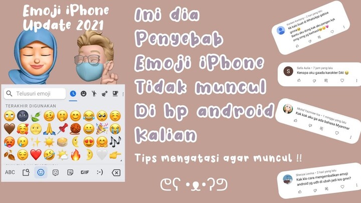 Penyebab Emoji Iphone Tidak Muncul Di Hp Android Kalian (◔‿◔)