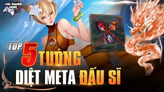 Top 5 Trùm Diệt Đấu Sĩ Bá Nhất Vũ Trụ Liên Quân, Đập tan Meta Trâu Bò Mùa 21 TNG