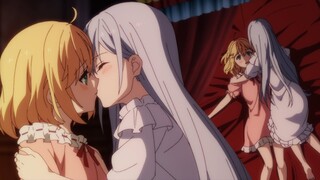 Euphyllia and Anisphia kiss Yuri Moments | The Reincarnated Princess and the Genius Young Lady EP 12