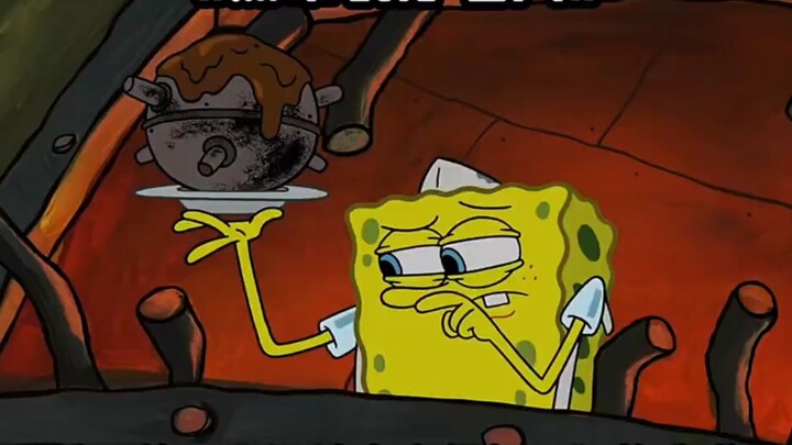 Gangster Restaurant Boss SpongeBob