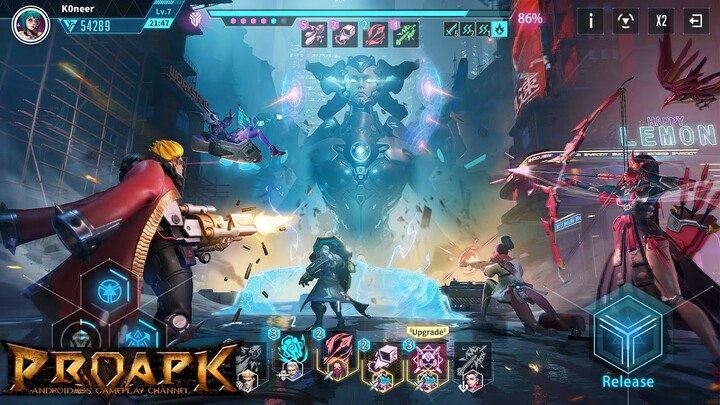 Rise of Cyber Gameplay Android (CBT)