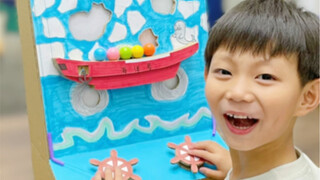 Tự tạo mê cung phiêu lưu Nam Cực và khám phá Nam Cực cùng con bạn trên tàu phá băng