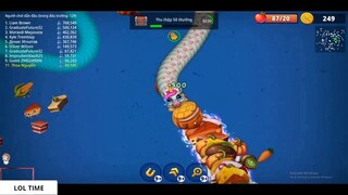 Rắn săn mồi, The best wormszone.io Legendary Snake Best gameplay #369 5