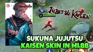 SUKUNA JUJUTSU KAISEN SKIN IN MOBILE LEGENDS