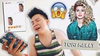 TORI KELLY REPLIED TO ME!!! 😱 (NOT A CLICKBAIT!!)