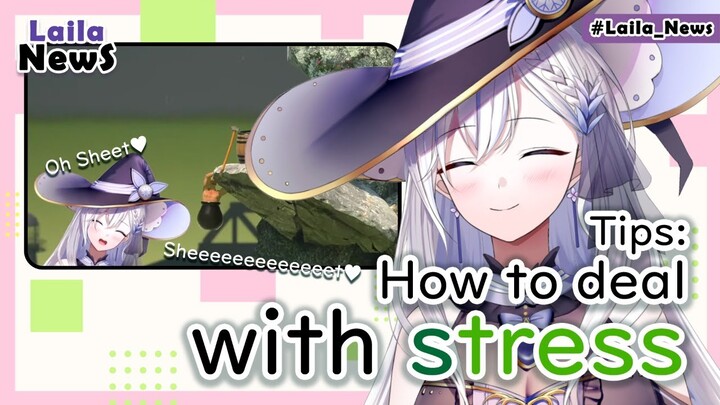 【#Laila_News ENVtuber】EP02: How To Deal With Stress【#WACTOR】