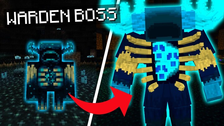 Mình TIẾN HÓA Warden thành BOSS Ác mộng trong MInecraft