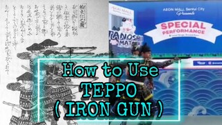 TEPPO - "Iron Gun" / "Iron Cannon"