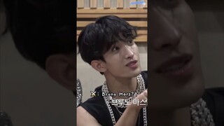 when dokyeom said his friend name is Bruno Mars 😭😭😭 #GOING_SVT