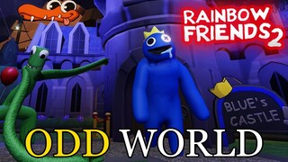 Rainbow Friends CHAPTER 2 is HERE!.. (ODD WORLD!)