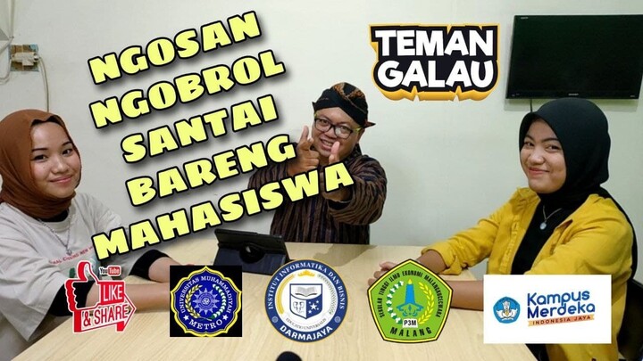NGOSAN - Ngobrol Santai bareng Mahasiswa dari Lampung..suerru lho rek...