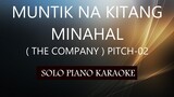 MUNTIK NA KITANG MINAHAL ( THE COMPANY ) ( PITCH-02 ) PH KARAOKE PIANO by REQUEST (COVER_CY)
