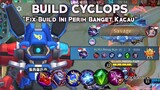 BUILD CYCLOPS TOP GLOBAL TERSAKIT AUTO SAVAGE - Mobile Legends