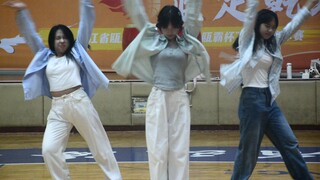 浙江省瓯海中学随舞街舞社中场演出《Shhh！》