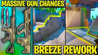 Breeze & Bind REWORKED + Massive WEAPON CHANGES!