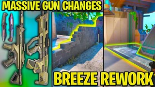 Breeze & Bind REWORKED + Massive WEAPON CHANGES!