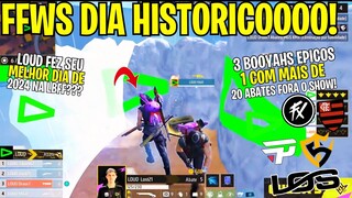 MEU DEUSSS LOUDDDDD! ELE FIZERAM SEU O MELHOR DIA DE 2024! SHOW HISTORICO NA NOVA LBFF! FFWS BRASIL!