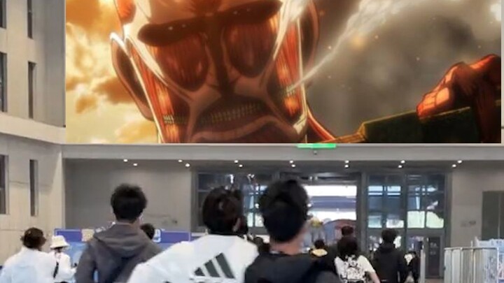 Baru·Attack on Titan's cp29 Shanghai Comic Con!