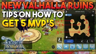 TIPS ON HOW TO INSURE 5 MVP ON THE NEW VALHALLA RUINS - RAGNAROK MOBILE