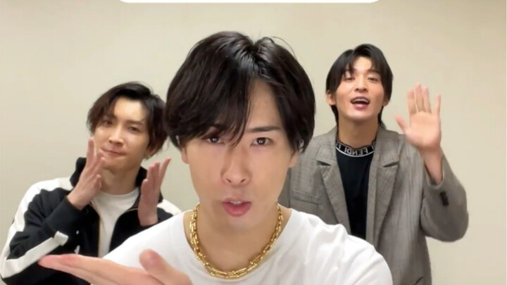 【SnowMan】TikTok update: A lesson on love phrases in red, blue, and black