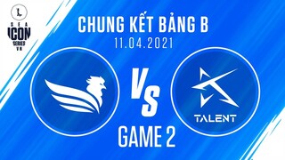 SBTC vs TE - VÁN 2 | CK BẢNG B VÒNG LOẠI ICON SERIES SEA MÙA HÈ 2021 (11.04.2021)