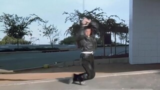 The way these two Kung Fu superstars, Jet Li and Jackie Chan, go downstairs is still a classic that 