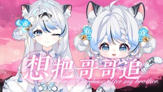 双重声线翻唱《想把哥哥追》，你更pick哪个捏