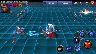 MARVEL FUTURE FIGHT - THOR RAGNAROK SUIT COMPLETE MOVESET