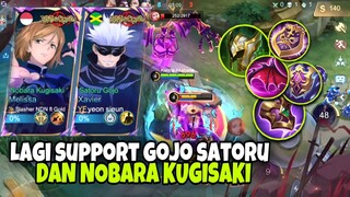 LAGI SUPPORT DUA JUJUTSU KAISEN NOBARA KUGISAKI DAN GOJO SATORU