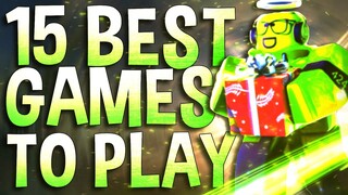 Top 15 Best Roblox Games to play when your bored