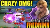 WTF CRAZY DAMAGE!!😱YOU WON'T BELIEVE WHAT THE NEW NERF FEDRINDEN IS DOING! - Fredrinn Mobile Legends