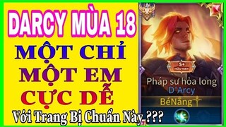 Darcy mùa 18 | Cách chơi, Bảng ngọc và Cách lên đồ Darcy mạnh nhất, 1 chỉ 1 mạng là đây - HD GAME 76