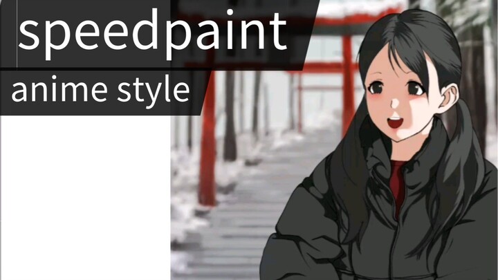 (speedpaint)anime style