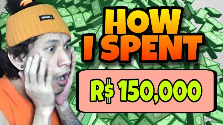 How I Spent My R$ 150,000 | Roblox