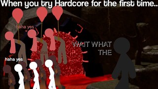 When you try Hardcore for the first time... - Tower Defense Simulator