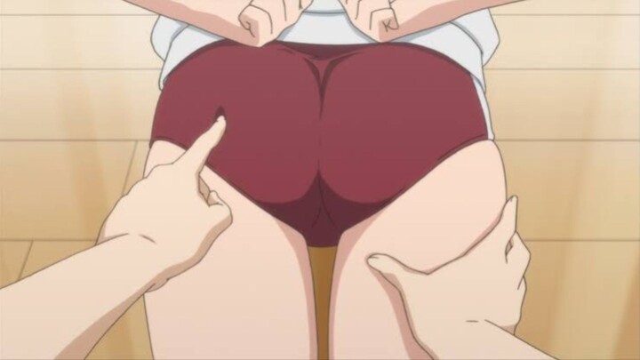 Pelatih langsung cubit bottom siswa yg padat 🔥