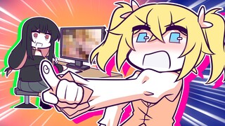 （）（）的时候被发现了！？