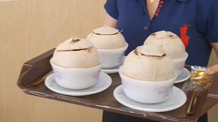 Bird's Nest in coconut  @Thai Aroon  Hatyai & Phuket