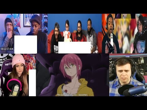 SEVEN DEADLY SINS EPISODE 14 REACTION MASHUP!!