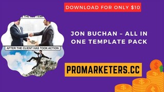 Jon Buchan – All in One Template Pack