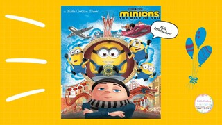 Read Aloud Book : Minions The Rise of Gru Little Golden Book l despicable me