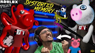 ROBLOX PIGGY Distorted Memory! George's Robot Dino Escape! (FGTeeV Bonus B4 Chapter 12 #64)