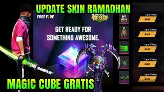 FREE FIRE!! BOCORAN MAGIC CUBE GRATIS, SKIN KATANA LOBBY, TOP UP BONUS, EVENT GRATIS LAINYA